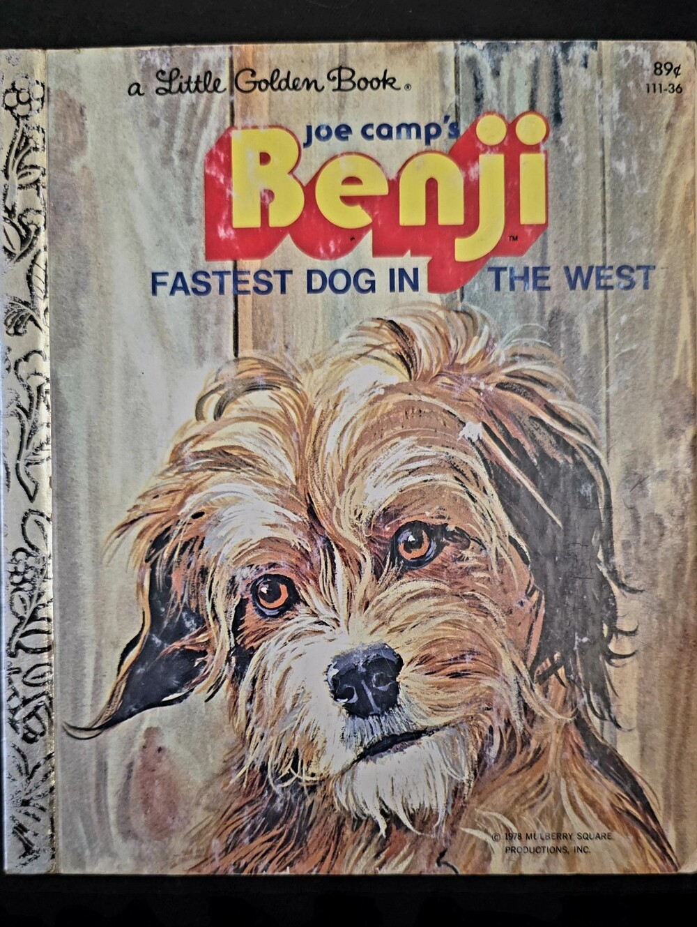 Title: Joe Camp's Benji, Fastest Dog in the West Little Golden Books 111-36